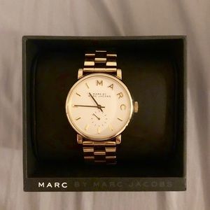 Marc Jacobs Baker Gold Watch